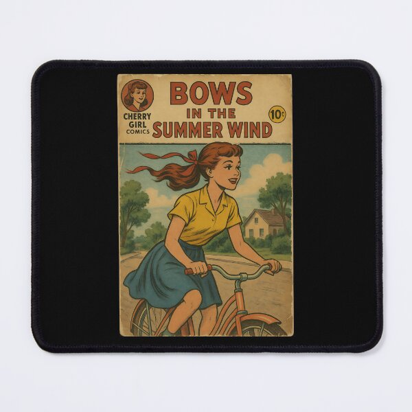 Item preview, Nostalgic Cherry Girl: Bows in the summer wind designed and sold by bapupa.