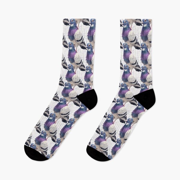 Item preview, Cute purple racing pigeon art designed and sold by Pigeonarchy.