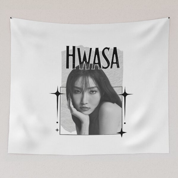 Item preview, Hwasa Korean Solo Artist Scrapbook Collage Cozy Y2K Vintage Design designed and sold by HELL0WBELLO.
