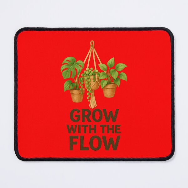 Item preview, Grow With the Flow - Boho Watercolor Hanging Plants in Macramé Art designed and sold by EmilTheRat890.