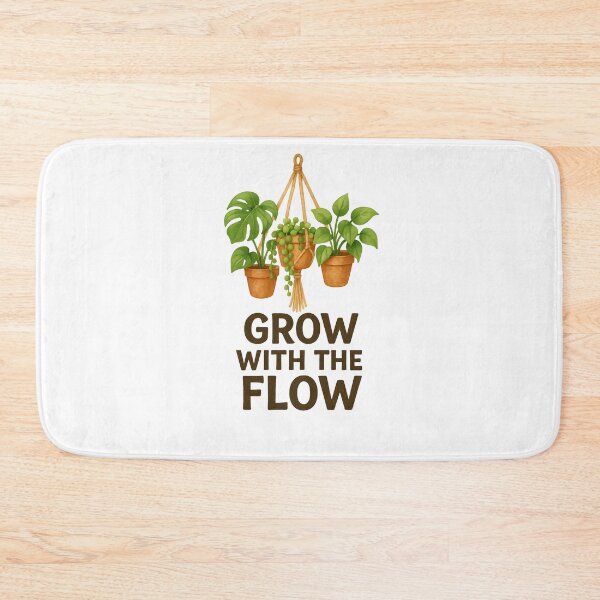 Item preview, Grow With the Flow - Boho Watercolor Hanging Plants in Macramé Art designed and sold by EmilTheRat890.