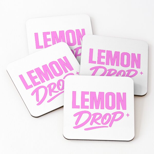 Item preview, LEMON DROP – Neon Minimalist Typography Design designed and sold by SiseonStudio.