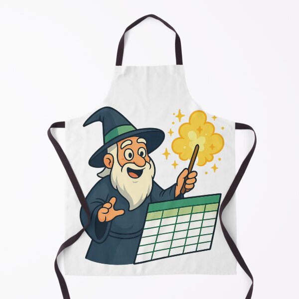 Item preview, Pivot Table Wizard - Funny Spreadsheet Wizard Casting Data Magic designed and sold by EmilTheRat890.