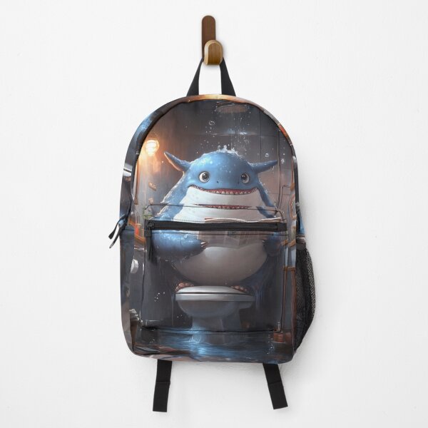 Item preview, Playful Whale Blue Whale Reading News designed and sold by HumbertoValveno.