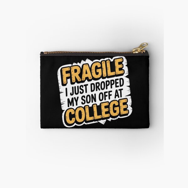 Item preview, Fragile I Just Dropped My Son Off at College – Funny Parent Empty Nest Shirt designed and sold by teevoxx.