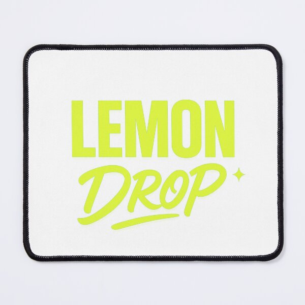 Item preview, LEMON DROP – Neon Minimalist Typography Design designed and sold by SiseonStudio.