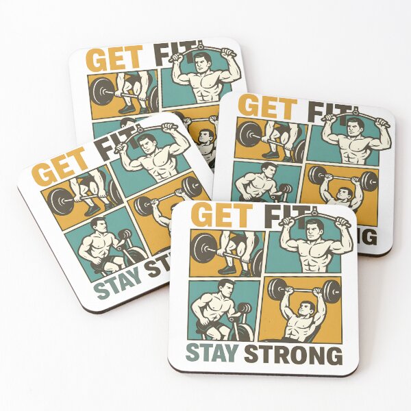 Item preview, Get fit stay strong designed and sold by FreddyE.