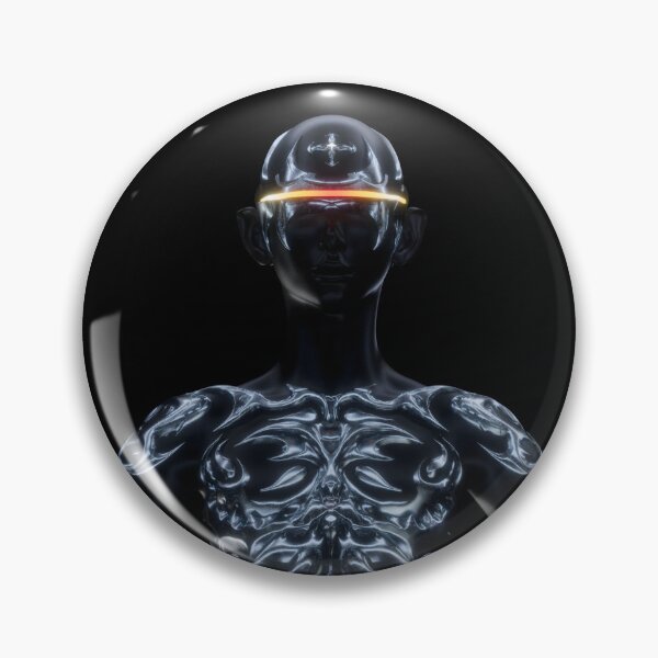 Item preview, Cyber Exoskeleton – Futuristic Visor Warrior designed and sold by Phreakasso3D.