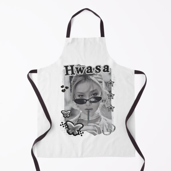 Item preview, Hwasa Kpop Solo Artist Black and White Collage Digital Art Portrait designed and sold by AJUNICE STUDIO.