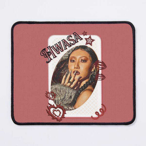 Item preview, Hwasa Korean Solo Artist Card Red Aesthetic Collage Design designed and sold by AJUNICE STUDIO.