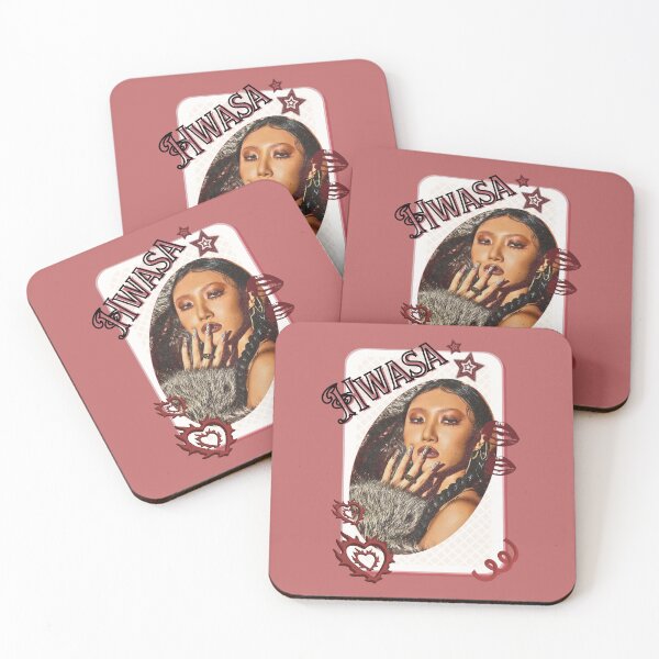 Item preview, Hwasa Korean Solo Artist Card Red Aesthetic Collage Design designed and sold by AJUNICE STUDIO.