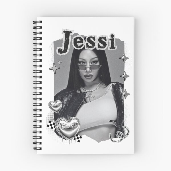 Item preview, Jessi Kpop Solo Artist Black and White Collage Digital Art Portrait designed and sold by AJUNICE STUDIO.