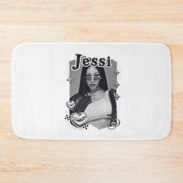 Item preview, Jessi Kpop Solo Artist Black and White Collage Digital Art Portrait designed and sold by AJUNICE STUDIO.
