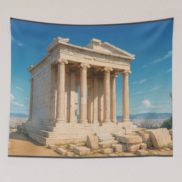 Artikelvorschau, Tempel der Athene auf der Akropolis von Athen entworfen und verkauft von KAI-Studio.