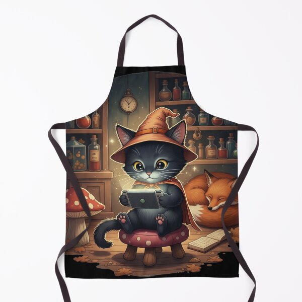 Item preview, Retro Witchy Gaming Cat designed and sold by ColorVR.