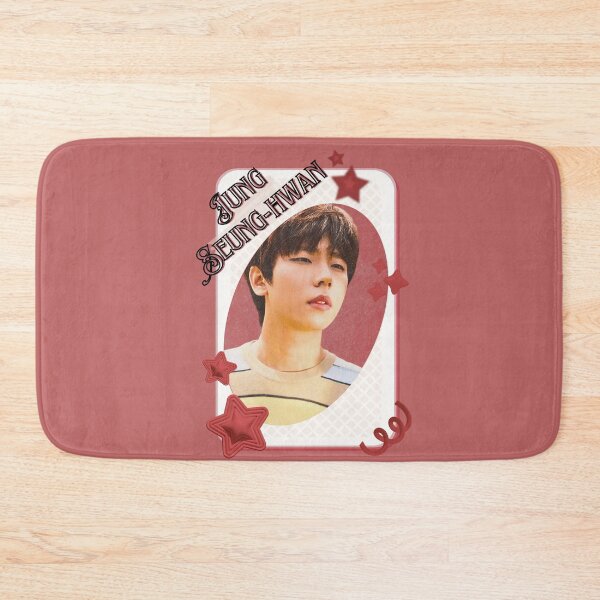 Item preview, Jung Seung-hwan Korean Solo Artist Card Red Aesthetic Collage Design designed and sold by AJUNICE STUDIO.