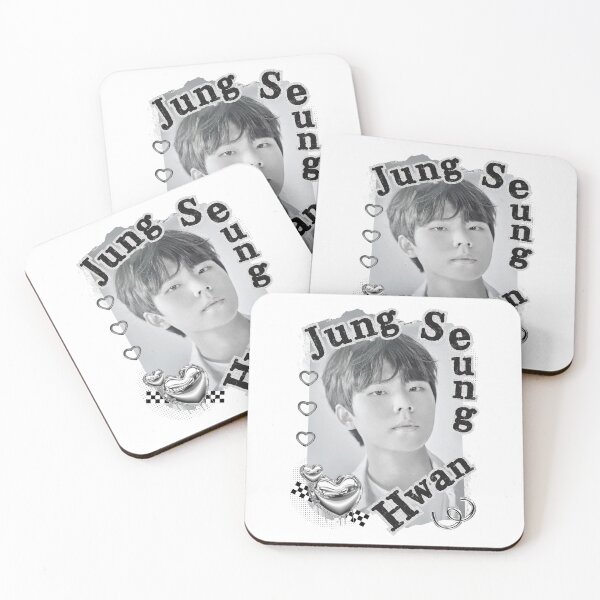 Item preview, Jung Seung-hwan Kpop Solo Artist Black and White Collage Digital Art Portrait designed and sold by AJUNICE STUDIO.