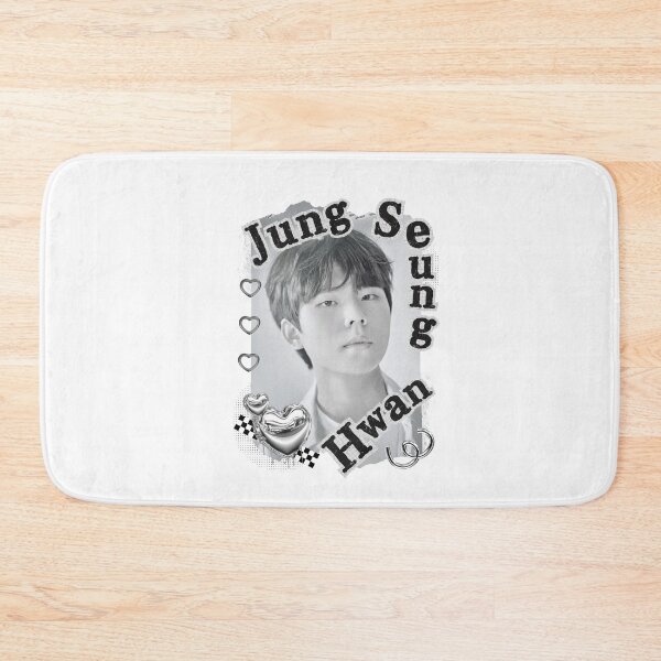 Item preview, Jung Seung-hwan Kpop Solo Artist Black and White Collage Digital Art Portrait designed and sold by AJUNICE STUDIO.