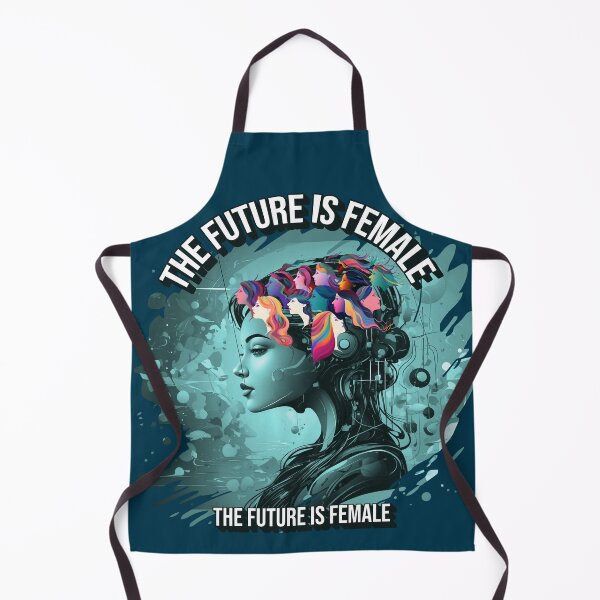 Item preview, The Future Is Female Bold Feminist Empowerment Quote Art designed and sold by ArtsyExplorer.