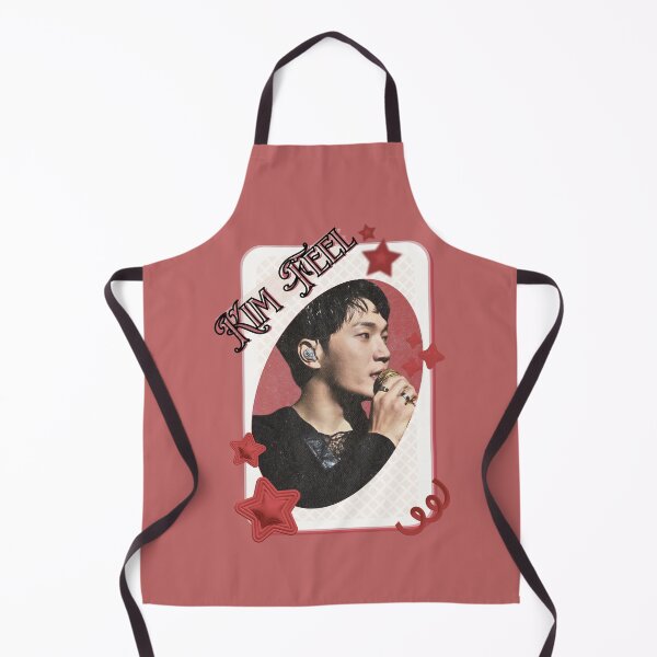 Item preview, Kim Feel Korean Solo Artist Card Red Aesthetic Collage Design designed and sold by AJUNICE STUDIO.