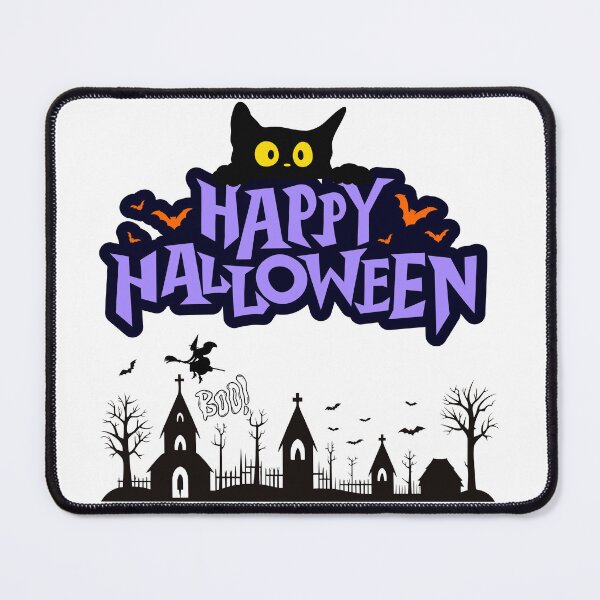 Item preview, Happy Halloween Kitty designed and sold by Merry Moon Store.