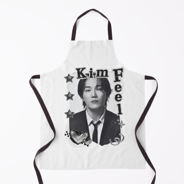 Item preview, Kim Feel Kpop Solo Artist Black and White Collage Digital Art Portrait designed and sold by AJUNICE STUDIO.