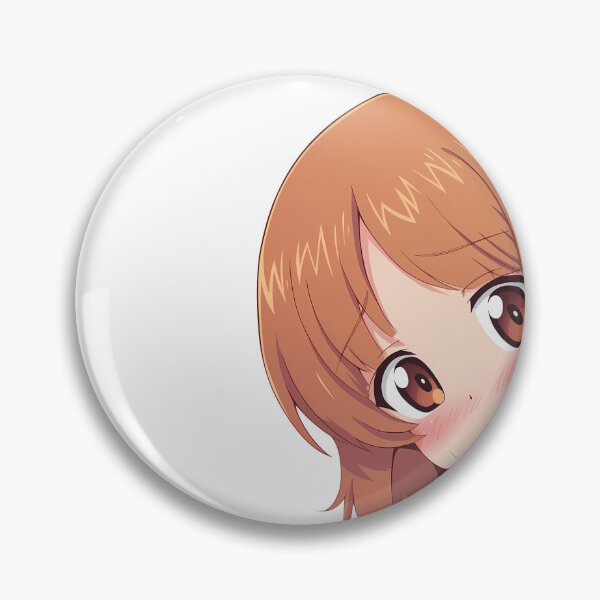 Item preview, Nishizumi Miho Chibi Peek Adorable Girls und Panzer Anime designed and sold by HumbertoValveno.