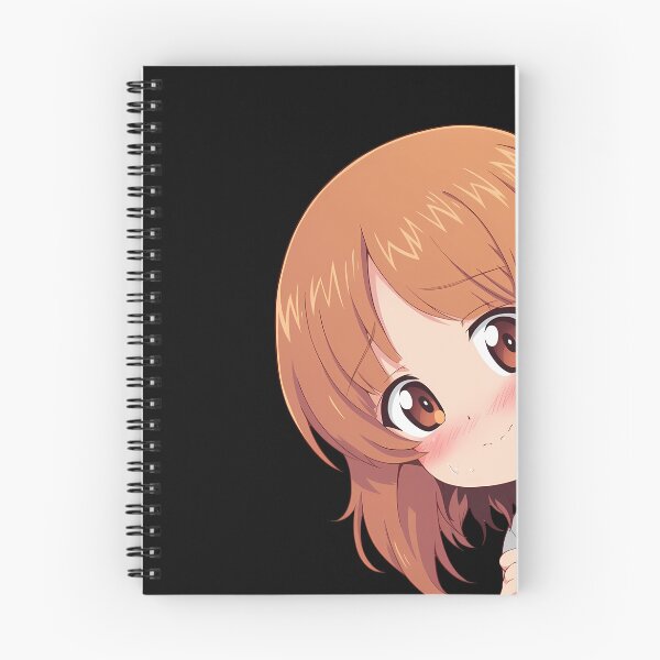 Item preview, Nishizumi Miho Chibi Peek Adorable Girls und Panzer Anime designed and sold by HumbertoValveno.