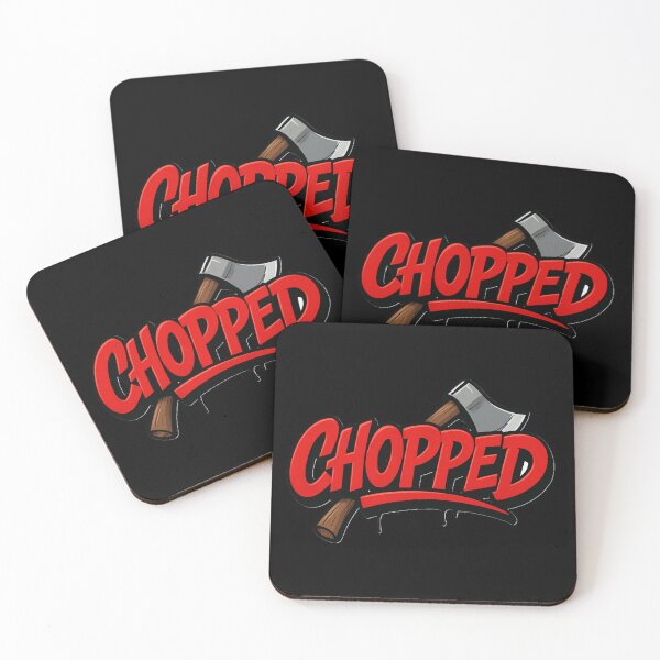 Item preview, CHOPPED ; Bold Vibrant Red with Axe. designed and sold by DesignsMjB.