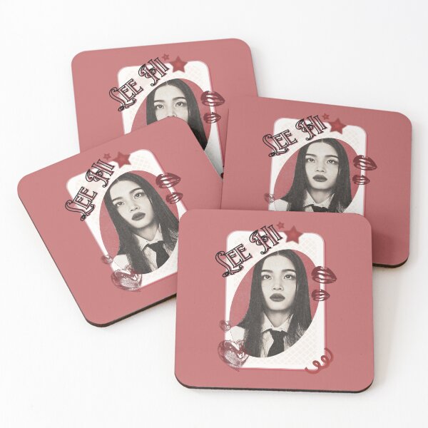Item preview, Lee Hi Korean Solo Artist Card Red Aesthetic Collage Design designed and sold by AJUNICE STUDIO.