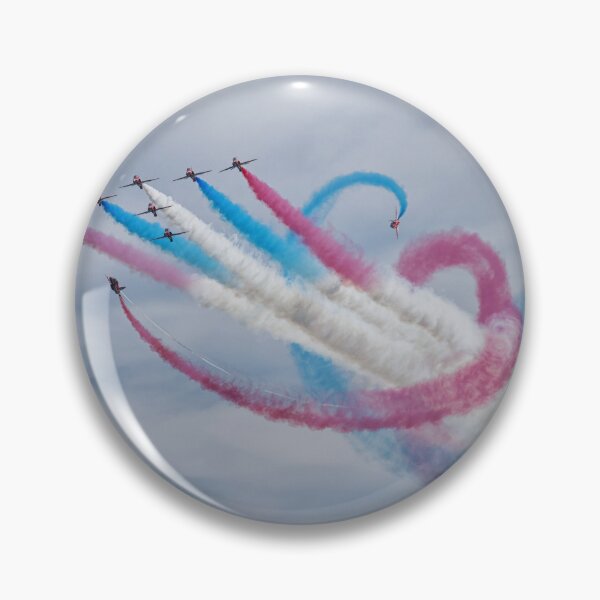 Item preview, The RAF Red Arrows at the Eastbourne Airshow on the14th August 2025 designed and sold by John Gilham - Landscape Photography.