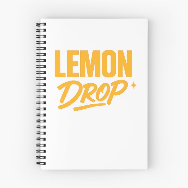Item preview, LEMON DROP – Neon Minimalist Typography Design designed and sold by SiseonStudio.
