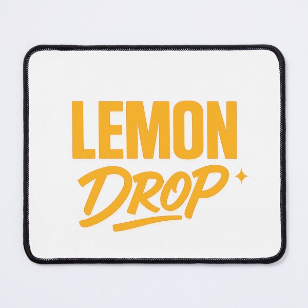 Item preview, LEMON DROP – Neon Minimalist Typography Design designed and sold by SiseonStudio.