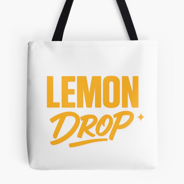Item preview, LEMON DROP – Neon Minimalist Typography Design designed and sold by SiseonStudio.