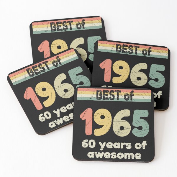 Item preview, Vintage 1965 – 60 Years of Awesome Retro Birthday Gift designed and sold by PictorGraf.