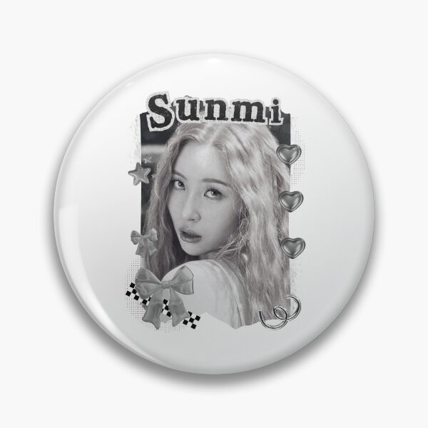 Item preview, Sunmi Kpop Solo Artist Black and White Collage Digital Art Portrait designed and sold by AJUNICE STUDIO.
