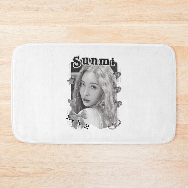 Item preview, Sunmi Kpop Solo Artist Black and White Collage Digital Art Portrait designed and sold by AJUNICE STUDIO.