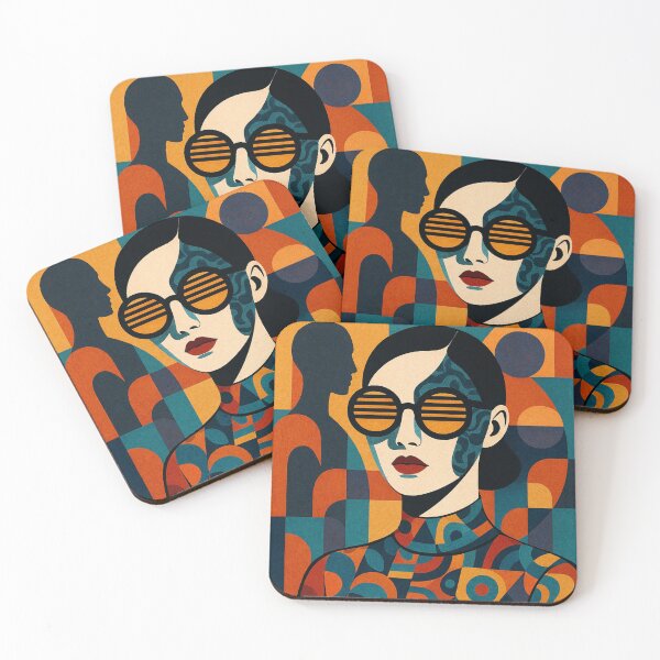 Item preview, Stylized woman in colorful splendor designed and sold by Sigtrix.