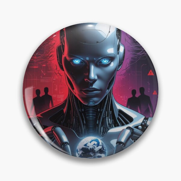 Item preview, AI Dominion – The Threat of Control designed and sold by smitke.