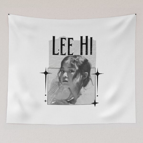 Item preview, Lee Hi Korean Solo Artist Scrapbook Collage Cozy Y2K Vintage Design designed and sold by HELL0WBELLO.