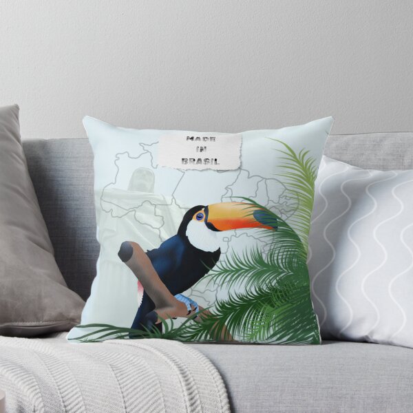 Item preview, Made in Brazil – Tropical Art with Toucan and Christ the Redeemer designed and sold by Cinthya-cds.
