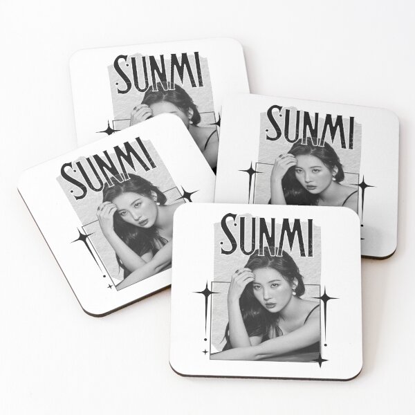 Item preview, Sunmi Korean Solo Artist Scrapbook Collage Cozy Y2K Vintage Design designed and sold by HELL0WBELLO.