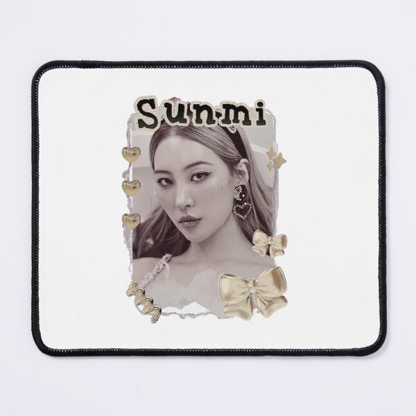 Item preview, Sunmi Korean Solo Artist Scrapbook Collage Cozy Y2K Vintage Design designed and sold by HELL0WBELLO.