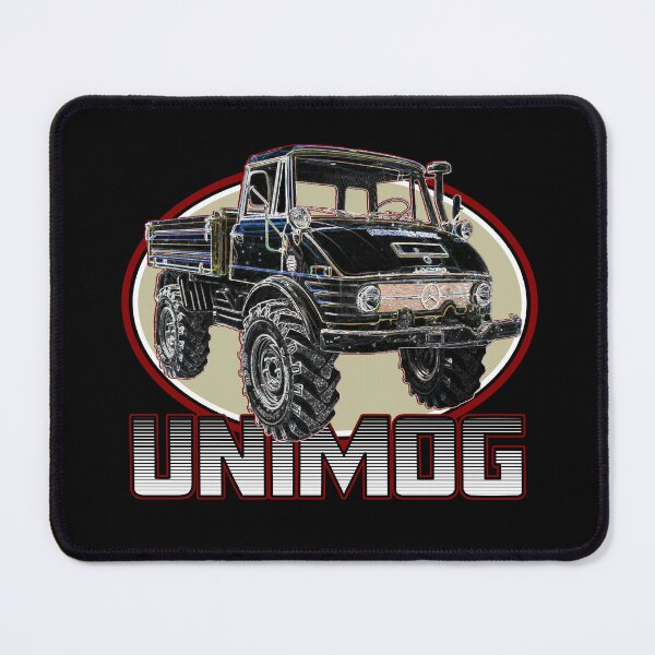 Item preview, UNIMOG oldschool (black background) designed and sold by Groenendijk.