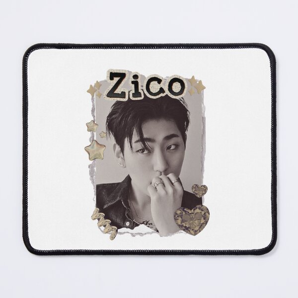 Item preview, Zico Korean Solo Artist Scrapbook Collage Cozy Y2K Vintage Design designed and sold by HELL0WBELLO.