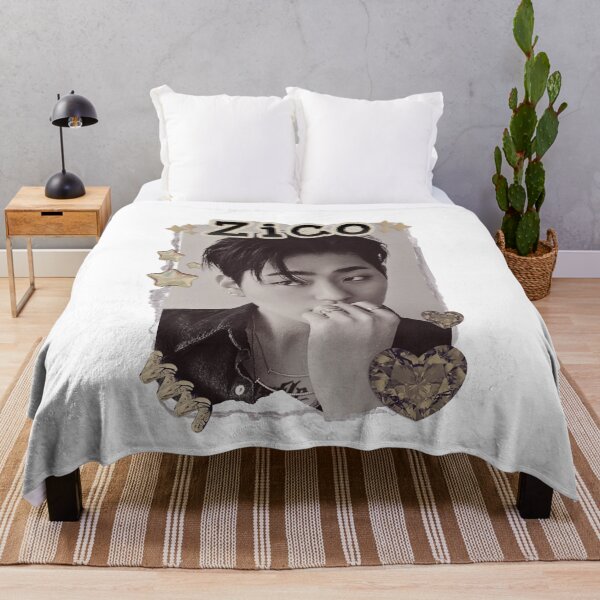 Item preview, Zico Korean Solo Artist Scrapbook Collage Cozy Y2K Vintage Design designed and sold by HELL0WBELLO.
