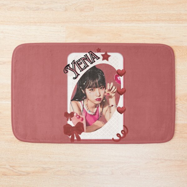 Item preview, Choi Yena Korean Solo Artist Card Red Aesthetic Collage Design designed and sold by AJUNICE STUDIO.
