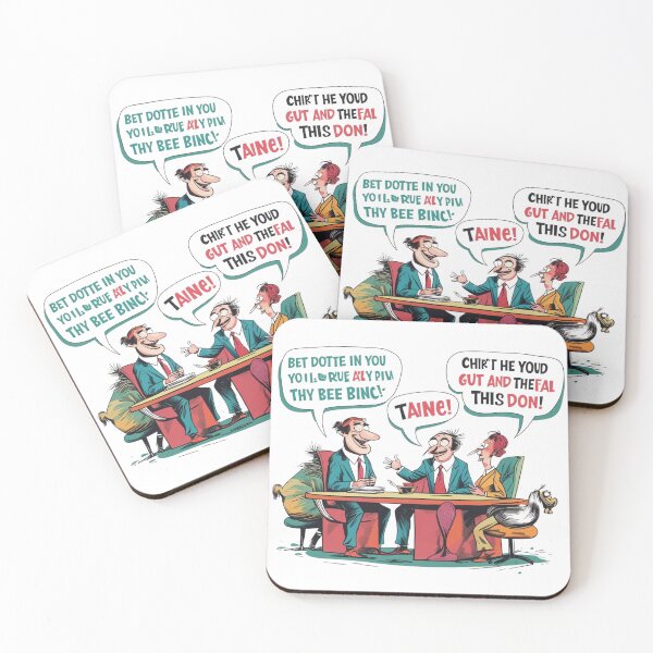 Item preview, Nonsensical Business Meeting designed and sold by DhammaArt.