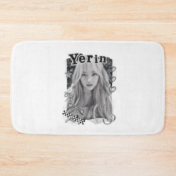 Item preview, Yerin from GFriend Kpop Solo Artist Black and White Collage Digital Art Portrait designed and sold by AJUNICE STUDIO.
