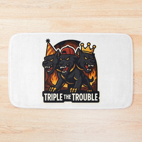 Item preview, Triple The Trouble - Cerberus designed and sold by Cheerioza.